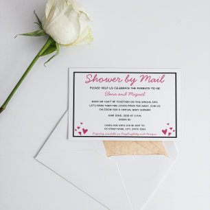 Baby Shower uitnodiging per post