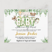 Baby Shower uitnodiging per post (Voorkant)