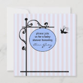 Baby shower Uitnodiging Sjabloon (Voorkant)