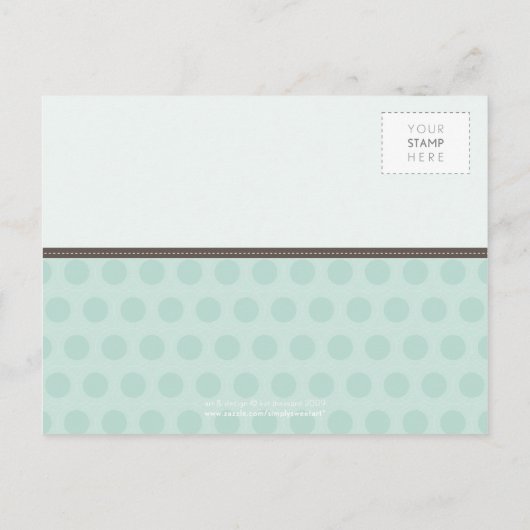 BABY SHOWER UITNODIGING:: surprise uil 3 Uitnodiging Briefkaart (Achterkant)