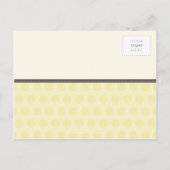 BABY SHOWER UITNODIGING:: surprise uil 8 Uitnodiging Briefkaart (Achterkant)