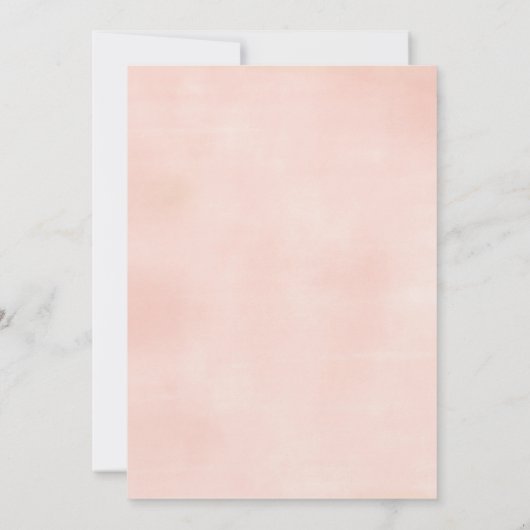 baby shower Uitnodiging | Sweet Florals 02 (Achterkant)