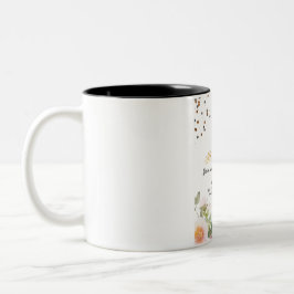 Baby shower Uitnodiging Tweekleurige Koffiemok