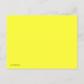 Baby shower-uitnodiging uitnodiging briefkaart (Achterkant)