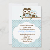 Baby shower-uitnodiging voor babyjongen kaart (Voorkant)