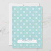 Baby shower-uitnodiging voor hot-luchtballon kaart (Achterkant)