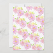 Baby shower-uitnodiging voor hot-luchtballon kaart (Achterkant)