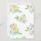 Baby shower-uitnodiging voor hot-luchtballon kaart (Achterkant)