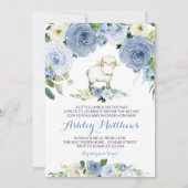 baby shower - uitnodiging voor lammeren (Voorkant)