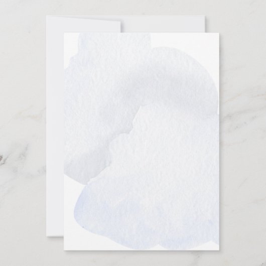 baby shower - uitnodiging voor panda - ballon (Achterkant)