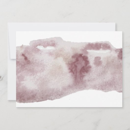 baby shower uitnodiging voor rode florale vorm (Achterkant)