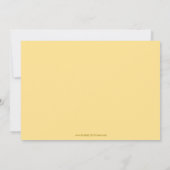 Baby shower-uitnodiging voor vogel- en hippo-polka kaart (Achterkant)