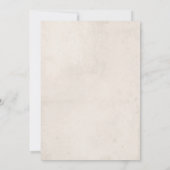 baby shower-uitnodiging voorjaarsflorale daffodil kaart (Achterkant)