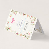 baby shower uitnodigingen (Achterkant)