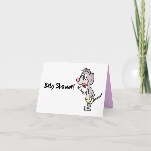 Baby Shower-uitnodigingen (Voorkant)