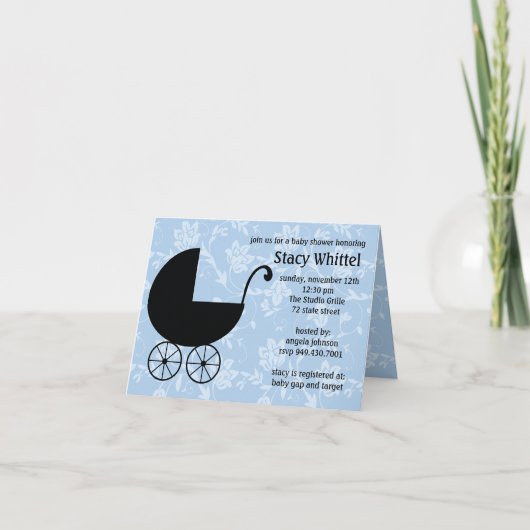 Baby Shower-uitnodigingen (Voorkant)