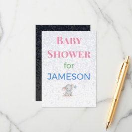 Baby Shower Uitnodigingen Bijlagen Kaarten Bordjes