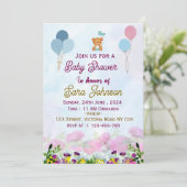 Baby Shower-uitnodigingen Kaart (Staand voorkant)