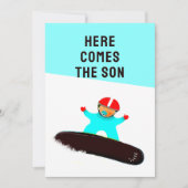 Baby Shower-uitnodigingen Kaart (Voorkant)