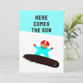 Baby Shower-uitnodigingen Kaart (Staand voorkant)