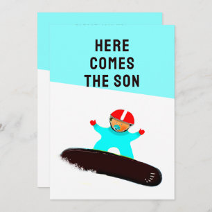 Baby Shower-uitnodigingen Kaart