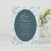 Baby Shower-uitnodigingen Kaart (Staand voorkant)