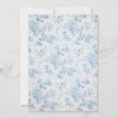 Baby Shower-uitnodigingen Kaart (Achterkant)