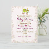 Baby Shower-uitnodigingen Kaart (Staand voorkant)
