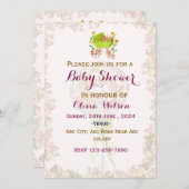 Baby Shower-uitnodigingen Kaart (Voorkant / Achterkant)