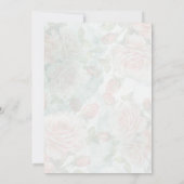 Baby Shower-uitnodigingen Kaart (Achterkant)