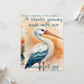 Baby Shower-uitnodigingen Kaart