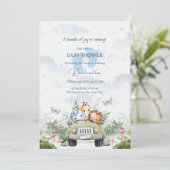 Baby Shower-uitnodigingen Kaart (Staand voorkant)