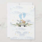 Baby Shower-uitnodigingen Kaart (Achterkant)