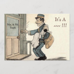 BABY SHOWER uitnodigingen neutraal