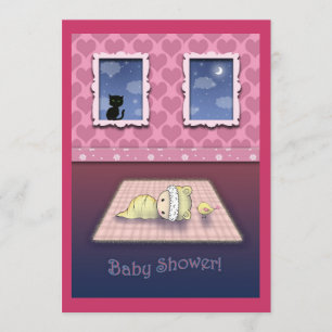 Baby Shower Uitnodigingen Schattige en grillig