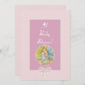 Baby Shower-uitnodigingen van Molly Harrison Kaart (Voorkant / Achterkant)