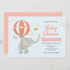 baby shower-uitvinding-luchtballon kaart