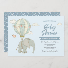 baby shower-uitvinding-luchtballon kaart