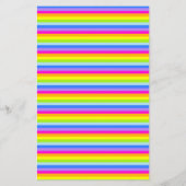 Baby shower unicorn waterverf woordzoeker flyer (Achterkant)