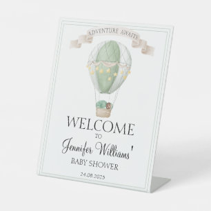 Baby shower van Afrikaanse Amerikaanse ballon Reclamebord Met Voetstuk