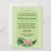 Baby shower van Afrikaanse tweekleppige meisjes Kaart (Voorkant)