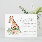 Baby shower van Baby en moeder Kaart (Staand voorkant)