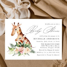 Baby shower van Baby en moeder Kaart