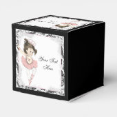 Baby shower van Ballerina Bedankdoosjes (Achterkant)