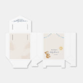 Baby shower van beer- en soennitische Waterverven Bedankdoosjes (Uitgevouwen)