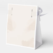 Baby shower van beer- en soennitische Waterverven Bedankdoosjes (Achterkant)