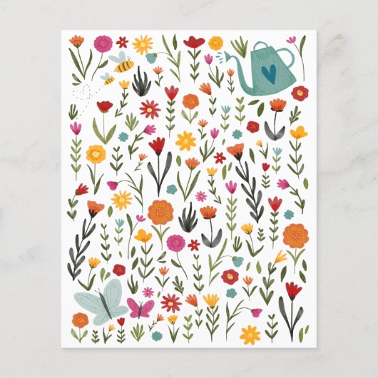 Baby shower van begrotingstollingsvlinder (Achterkant)