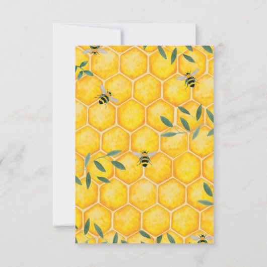 Baby shower-van-bij-uitnodiging (Achterkant)