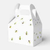 Baby shower van bijen bedankdoosjes (Achterkant)