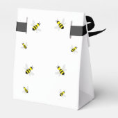 Baby shower van bijen bedankdoosjes (Achterkant)